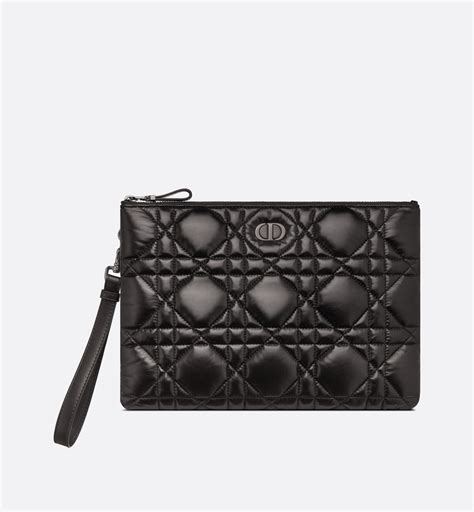 dior caro macrocannage|large dior caro daily pouch.